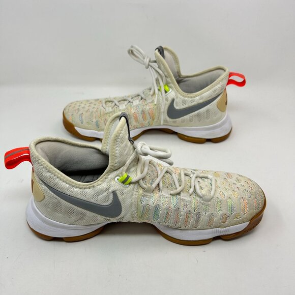 Nike Kevin Durant KD 9 Summer Pack Gum White Shoes Mens Size 9.5 843392-900 main image 6